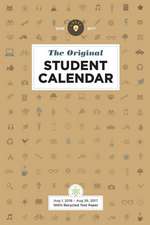 The Original Student Calendar 2016-2017