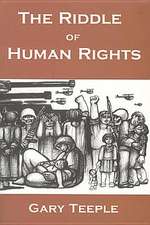 The Riddle of Human Rights: Education in a Lean State