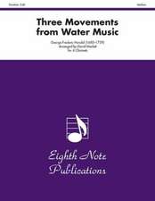 Three Movements (from Water Music): Score & Parts