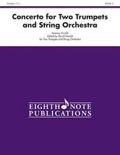 Concerto for Two Trumpets and String Orchestra: Conductor Score & Parts