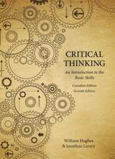 Hughes, W: Critical Thinking