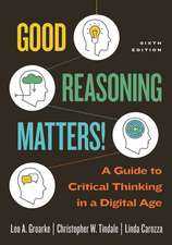 Good Reasoning Matters!