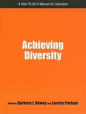 Achieving Diversity