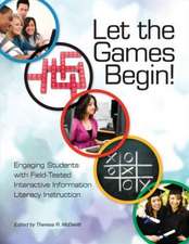 Let the Games Begin! Engaging Students with Interactive Information Literacy Instruction