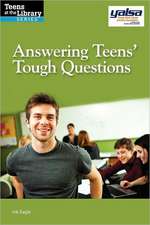 Answering Teens' Tough Questions