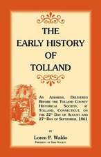 The Early History of Tolland