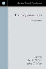 The Babylonian Laws 2 Volume Set