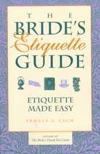 Bride's Etiquette Guide