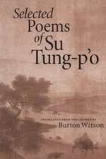 Selected Poems of Su Tung-P'o