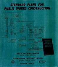 Standard Plans for Public Works Construction