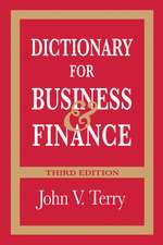 Dictionary for Business & Finance