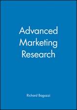 Advanced Methods of Marketing Research