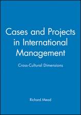 Cases and Projects in International Management