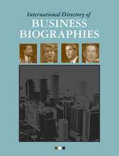 International Directory of Business Biographies