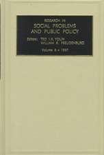 Research in Social Problems and Public Policy