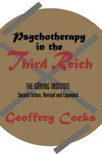 Psychotherapy in the Third Reich