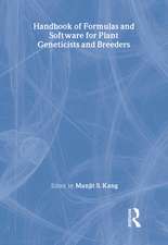 Handbook of Formulas and Software for Plant Geneticists and Breeders