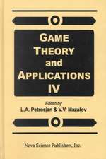 Game Theory & Applications