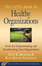 Little Book of Healthy Organizations: Tools for Understanding and Transforming Your Organization