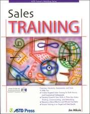 Sales Training [With CDROM]