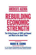 America's Agenda: Rebuilding Economic Strength