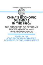 China's Economic Dilemmas in the 1990s: The Problem of Reforms, Modernisation and Interdependence