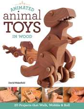 Animated Animal Toys in Wood