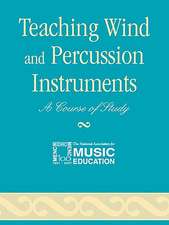 Teaching Wind and Percussion Instruments