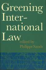 Greening International Law