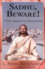 Sadhu, Beware!: A New Approach to Renunciation