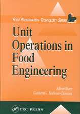 Unit Operations in Food Engineering