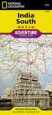 India, South: Travel Maps International Adventure Map