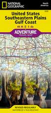 United States, Southeastern Plains and Gulf Coast Adventure Map