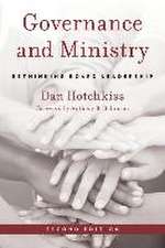 Governance and Ministry