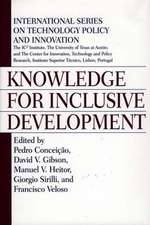 Knowledge for Inclusive Development