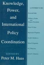 Knowledge, Power and International Policy Coordination