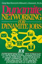 Dynamite Networking for Dynamite Jobs