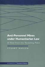 Anti-Personnel Mines under Humanitarian Law : A View from the Vanishing Point