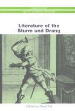 Literature of the Sturm und Drang CHHGL 6