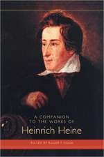 A Companion to the Works of Heinrich Heine