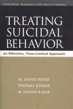 Treating Suicidal Behavior: An Effective, Time-Limited Approach