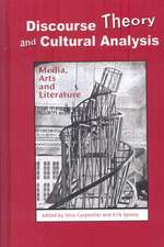 Discourse Theory and Cultural Analysis