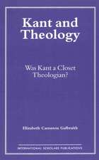 Kant and Theology