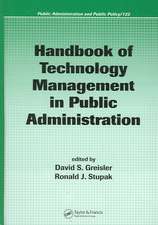 Handbook of Technology Management in Public Administration