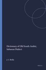 Dictionary of Old South Arabic, Sabaean Dialect