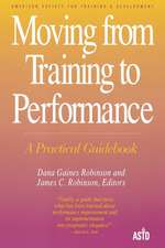 Moving from Training to Perform(tr