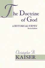 The Doctrine of God