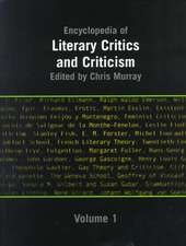 Encyclopedia of Literary Critics and Criticism