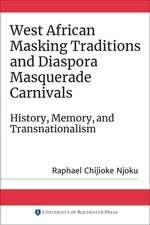 West African Masking Traditions and Diaspora Mas – History, Memory, and Transnationalism