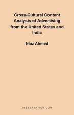 Cross-Cultural Content Analysis of Advertising from the United States and India